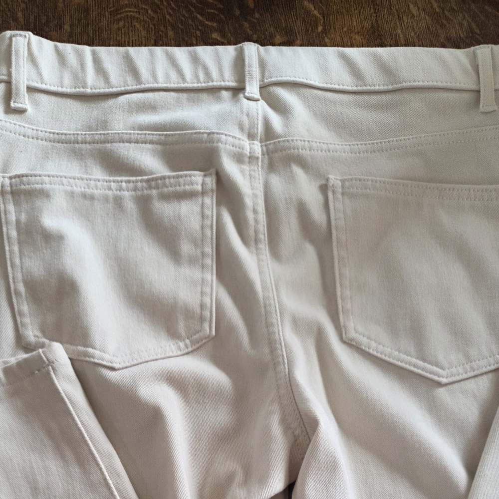 🌲🎿❤️🎁🌲⛷️⭐🎁⛷️Winter White Time And Tru Women's Stretch Knit Jeggings - Picture 5 of 16